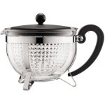 Chambord thiere filtre en acrylique 1. 3 l noir - bodum