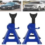 Lucn - chandelles d'essieu pour voiture, 3 tonnes, hauteur de levage de 290  430 mm, hauteur de levage ...