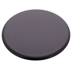 Chapeau plaque bruleur noir gr - airlux