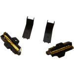Charbon moteur (lot de 2) (224233 - 19047) (371202407, 371202410) lave - linge beko, candy, hoover brandt ...