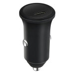Chargeur allume - cigares 1 usb - c 20w power delivery - plastique 100% recycl - noir