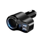 Chargeur allume cigare usb 7a / 36w power delivery 3. 0 3 ports allume cigare usb avec prise allume cigare ...