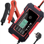 Chargeur de batterie 12v 6a, chargeur intelligent dot� de multiples fonctions de protection, de maintenance ...