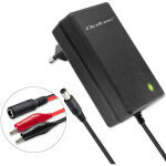 Chargeur de batterie automatique qoltec agm gel std 6 v 12 v 1, 5 a redresseur avec indicateur led