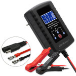 Chargeur de batterie automatique qoltec pour batteries agm gel std 6 v / 12 v 2 a redresseur avec fonction ...