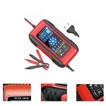 Chargeur de batterie intelligent 10a 12v / 24v lifepo4 chargeur batterie pour voiture moto mainteneur ...