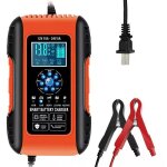 Chargeur de batterie intelligent 10a 12v / 5a 24v, chargeur batterie mainteneur et automatique r�paration ...