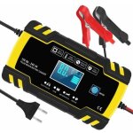 Chargeur de batterie intelligent 12v / 24v 8a, 3 �tapes de chargeur batterie mainteneur et automatique ...