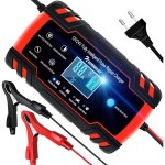 Chargeur de batterie intelligent portable 8a 12v / 24v avec lcd tactile �cran protections multiples type, ...