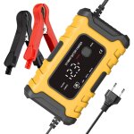 Chargeur de batterie de moto 12 v 6 a, intelligent et portable, dsulfateur de batterie