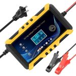 Chargeur de batterie de voiture, 12 v 6 a, d�marreur intelligent � impulsions automatiques, compatible ...