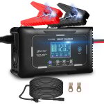 Chargeur batterie voiture 12v / 24v 15a, chargeur batterie auto et moto rapide intelligent, portable ...