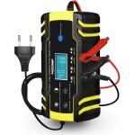 Chargeur de batterie de voiture, 12v 8a, 24v 4a chargeur de batterie de voiture, chargeur d'entretien ...