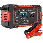 Chargeur de batterie de voiture, chargeur de batterie intelligent 12 v 6 a, d�sulfateur de maintenance ...