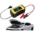 Chargeur d'entretien de batterie de moto, chargeur de r�paration de batterie de moto - chargeur d'impulsions ...