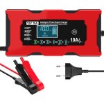 Chargeur intelligent 10a, 12v lifepo4 pour batterie de moto, �cran lcd, protection multiple, recharge ...