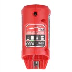 Chargeur portable usb et bloc d'alimentation adapt� pour milwaukee - 1201 m12, 10x6, 3x5 cm