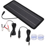 Chargeur solaire 4. 5w 12v pour batterie voiture, bateau, automobile - panneau polysilicium conversion ...