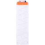 Chargeur transparent pour pistolet � fl�chettes souples, magasin de recharge pour arme jouet 18 fl�chettes ...