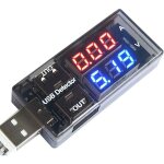 Chargeur usb doctor tension de courant dtecteur de charge batterie voltmtre ampremtre multimtre ...