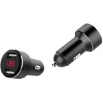 Chargeur usb dual avec indicateur de tension charge de courant max=4800 ma 12 ou 24 v / dc - iwh