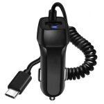 Chargeur voiture usb rapide avec type c cble chargeur allume cigare12v pour samsung galaxy s23 ultra ...
