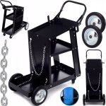 Chariot d'atelier mobile mamuth chariot de soudage chariot pour bouteilles de gaz nouveau