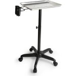 Chariot de coiffure hauteur r�glable 70 � 110 cm trolley pour salon cheveux beaut� spa chariot � roulettes ...