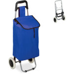 Chariot de courses, pliable, 25 l sac d'achats avec roulettes, chargeable jusqu'� 10 kg, 91 x 40 x 30 ...