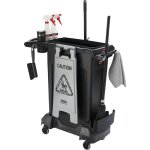 Rubbermaid - chariot d'entretien avec kit rim caddy slim jim®, l Rubbermaid - chariot d'entretien avec kit rim caddy slim jim®, l