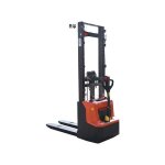 Chariot gerbeur lectrique 1, 3t - monte charge industriel  batterie lithium - hauteur max 3510mm - ...