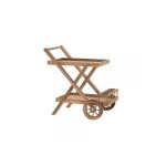 Chariot multi - usages dkd home decor teck jardin (70 x 50 x 84 cm) Chariot multi - usages dkd home decor teck jardin (70 x 50 x 84 cm)