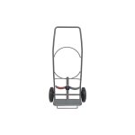 Chariot porte - bouteille castolin b2, 5 et b5