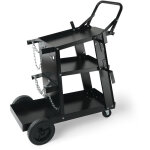Chariot de soudage a 3 niveaux chariot poste a souder capacite charge 181, 4 kg?? roues 360° chaines ... Chariot de soudage a 3 niveaux chariot poste a souder capacite charge 181, 4 kg?? roues 360° chaines ...