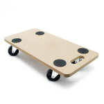 Wiltec ? chariot de transport � roulettes pour meuble ? plaque mdf 580x290mm ? charge max 250 kg ? 4 ...