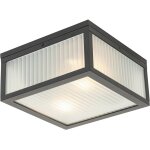 Charlois - plafonnier - 2 lumière - l 24 cm - noir - moderne - éclairage extérieur - salle de bains - ... Charlois - plafonnier - 2 lumière - l 24 cm - noir - moderne - éclairage extérieur - salle de bains - ...