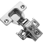 Charni�re amorti � bras court - charni�re am�ricaine coussin�e pour porte de meuble - charni�res en acier ...