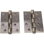 Lntyq - charnières inox Épaisseur 3mm paumelle pour porte en bois charnière à visser au placard lourd ... Lntyq - charnières inox Épaisseur 3mm paumelle pour porte en bois charnière à visser au placard lourd ...