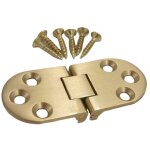 Charni�res en laiton avec vis pour table pliante cabinet porte meubles