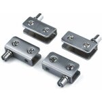 Charni�re pour meublecharni�res de porte en verre charni�re � pivot � 90 �, verre sans perforation, acier ...