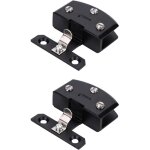 Charni�res noires pour porte en verre, charni�res de meuble, charni�res de fixation pour porte vitr�e ...