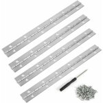 Charnière piano inox, 4 pièces charnière piano 30 cm, charnière piano, charnière à tige, charnière inox, ... Charnière piano inox, 4 pièces charnière piano 30 cm, charnière piano, charnière à tige, charnière inox, ...