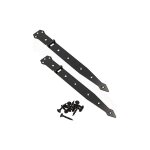 Kotarbau - charnière de porte - revêtement par poudre - noir - 300 mm Kotarbau - charnière de porte - revêtement par poudre - noir - 300 mm
