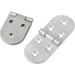 Charni�res de table pliantes en acier inoxydable, ouverture � 180 degr�s pour bureaux, armoires et fen�tres, ...