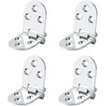 Charni�res de table pliantes connecteur rabattable montage de meubles en inox pliant de 180 degr�s, 2. ...