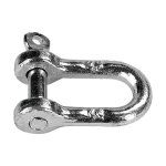 Chaubeyre - manille droite estampillée 18mm en acier zingué 8362018 Chaubeyre - manille droite estampillée 18mm en acier zingué 8362018