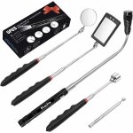 [jamais utilis�] vente chaude - outil de ramassage t�lescopique magn�tique 5 pi�ces, kit d'outils extensible ...