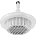 Chauffage plafonnier salle de bain 600 w avec ventilateur et protection, gris