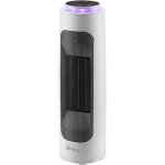 Chauffage soufflant oscillant en cramique areds ar4p19 avec panneau de commande tactile, blanc