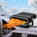 Chauffage de voiture portable 12 v - chauffage soufflant de voiture - 120 w - dcgivreur de pare - brise ...